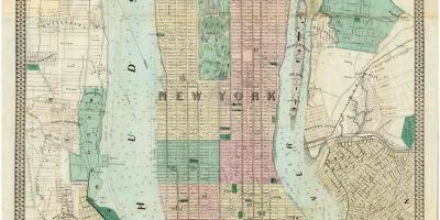 היסטורי במנהטן מפות